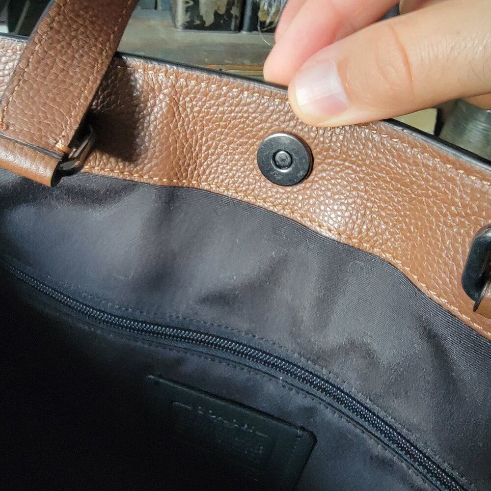 COACH Hudson Double Handle Tote Bag - Picture 5 of 9